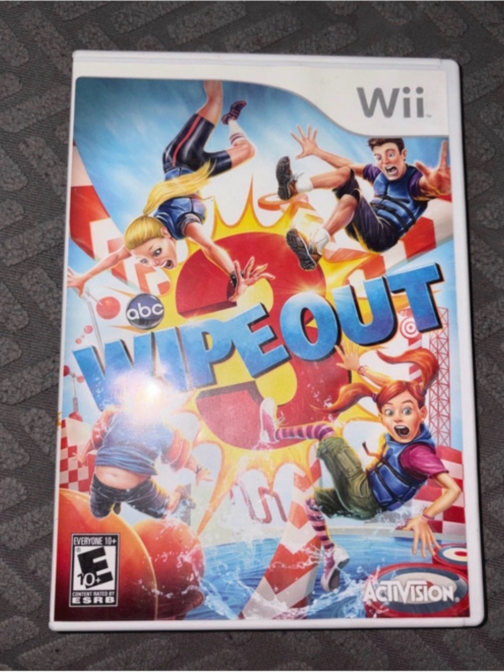 Nintendo Wii Wipeout Video Game - Blue & White